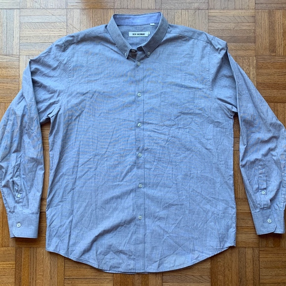 Ben Sherman Other - Men's Ben Sherman Blue Button Down Shirt Blue, 2XL